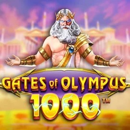 Gates of Olympus 1000 online game logo by Pragmatic Play on princesscasino.nl