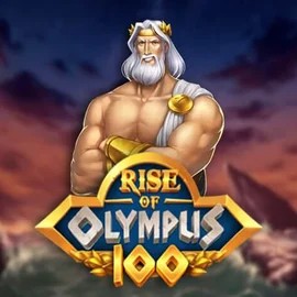 Slots logo of Rise of Olympus 100 from Play’n GO at Princess Casino