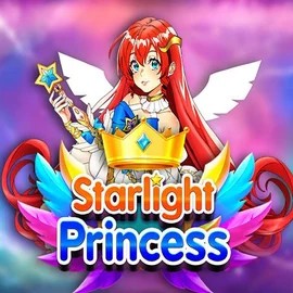 Starlight Princess slot logo by Pragmatic Play at Princess Casino
